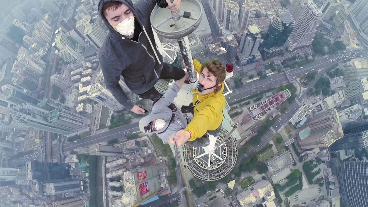 Three men from Russia and Ukraine climbed to the pinnacle of one of the world’s tallest towers, bare-handed, to take selfies at the top. Again.
The group, including Vitaliy Raskalov and Vadim ...